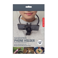 Cargar imagen en el visor de la galería, Kikkerland soporte negro manos libres para celular US203
