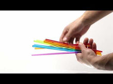 Cargar y reproducir el video en el visor de la galería, Kikkerland juego de palillos arcoiris para sushi 6 CD556
