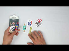 Cargar y reproducir el video en el visor de la galería, Kikkerland divertidos stickers (opcion 1) KSTICK01
